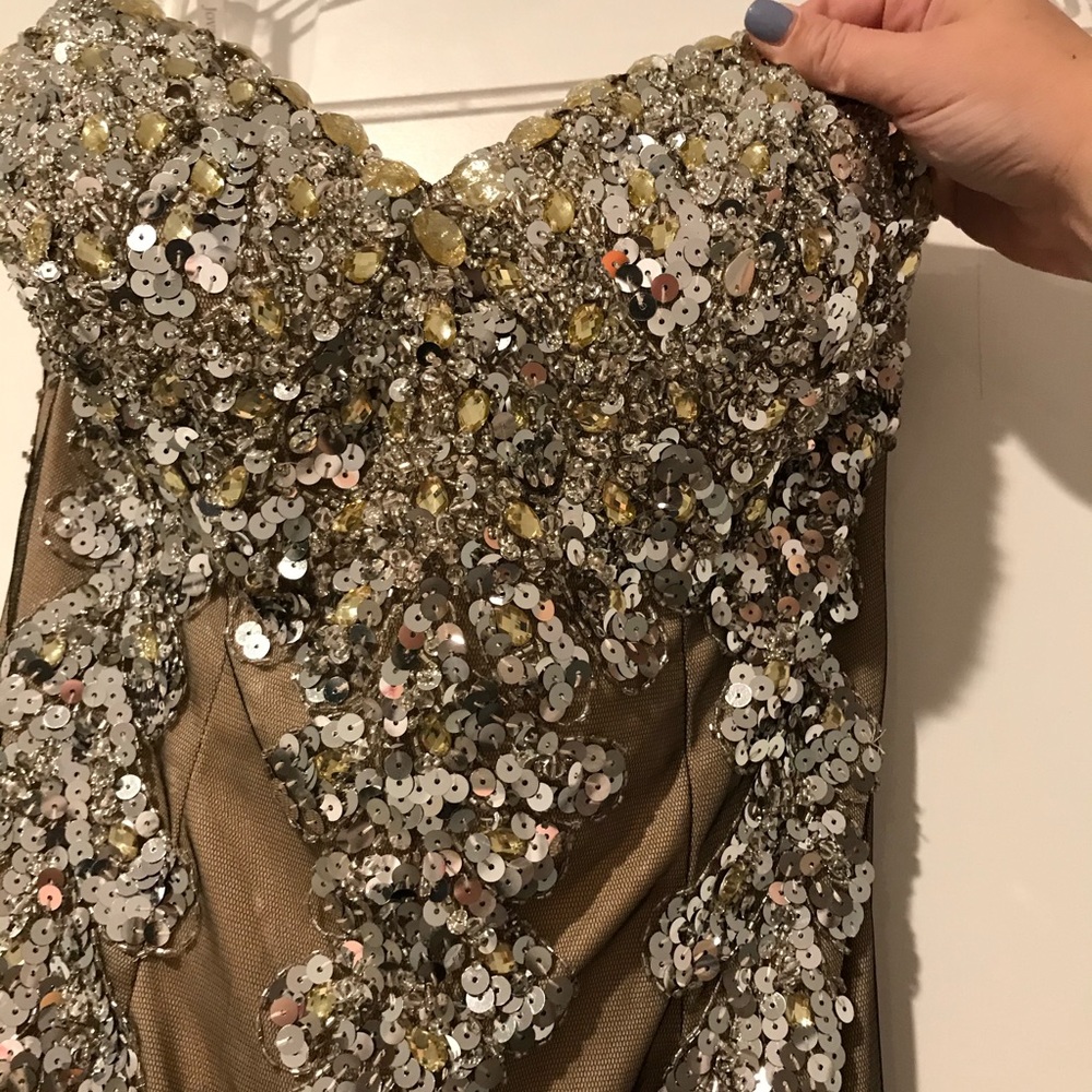 Jovani Sequin Mermaid Dress - Picture 2 of 6